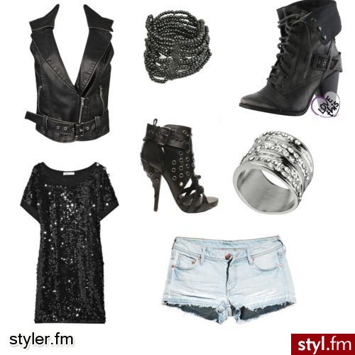 czerń. a\\\'la taylor momsen - Styler