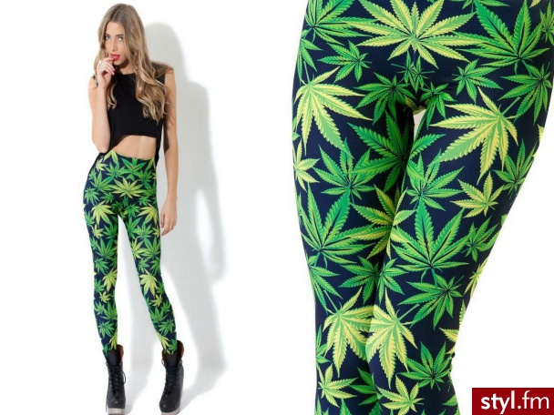 Leginsy Spodnie Moda