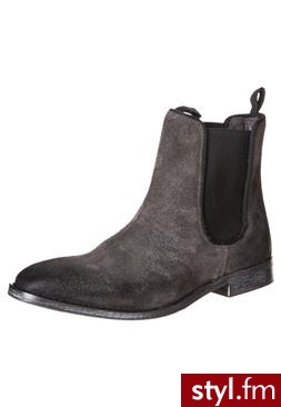 Liebeskind Botki szary (LS2009) - Botki Buty Moda