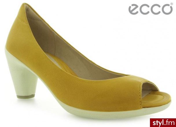 Ecco SCULPTURED 65 SANDAL FLAMINGO SAFFRON - Czółenka Buty Moda
