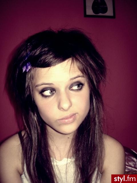 EMO Alternatywne Średnie Fryzury