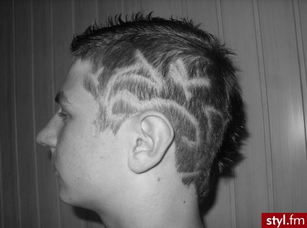 utajnione heheh:D - Punk Rock Alternatywne Średnie Fryzury