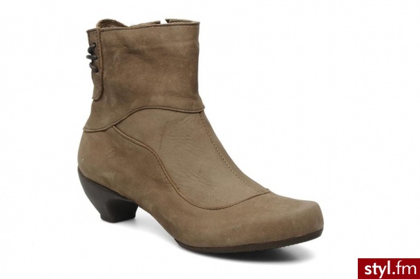 Sergio Tomani PÓŁBUTY I BOTKI ALDABA 1516 C BY (Szary) - Botki Buty Moda