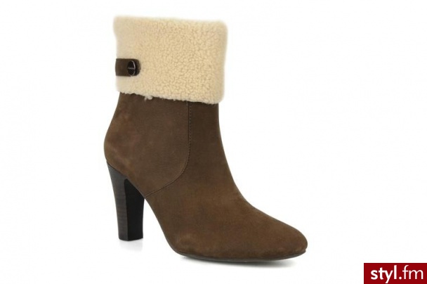 JB MARTIN PÓŁBUTY I BOTKI XERES BY (BRĄZOWY) (Brązowy) - Botki Buty Moda