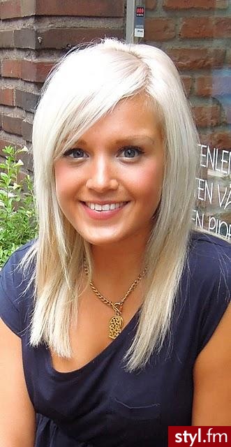 Średnie Fryzury