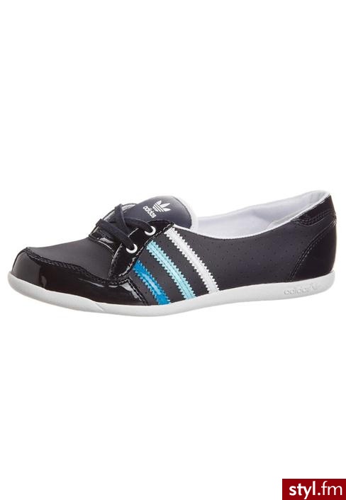 adidas Originals FORUM SLIPPER Półbuty wsuwane niebieski - Półbuty Buty Moda