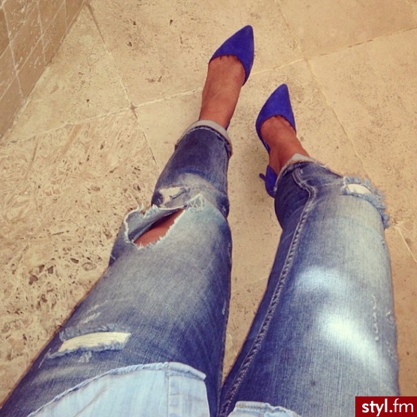 Jeansy Spodnie Moda