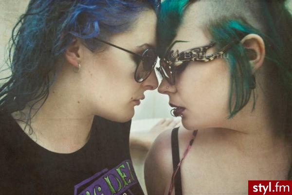 Punk Rock Alternatywne Średnie Fryzury