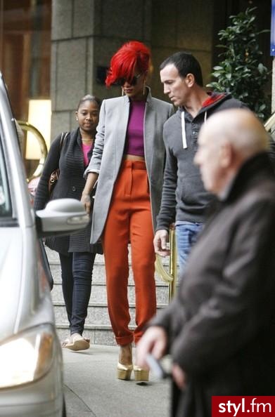 Rihanna. Rihanna - Moda uliczna Inne Moda