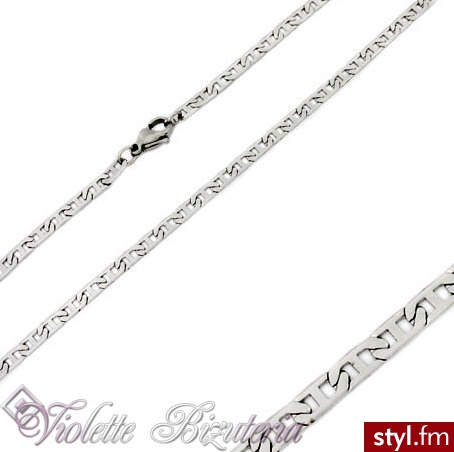 Violette Łańcuszek Ankier Stal Szlachetna 316L nr.kat.3801 - Łańcuszki Biżuteria Moda