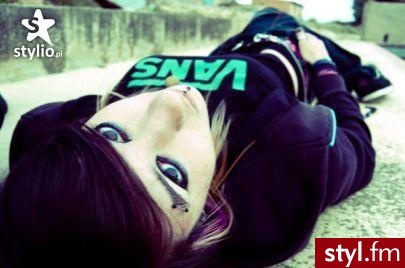 EMO Alternatywne Średnie Fryzury