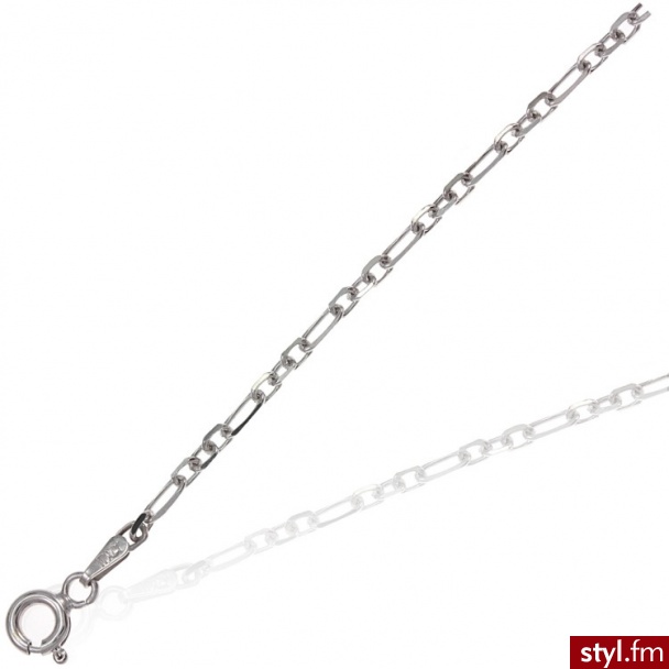 Dandelio Łańcuszek Ankier 3+1, 50 cm CDI-ŁAŃ-0008 - Łańcuszki Biżuteria Moda