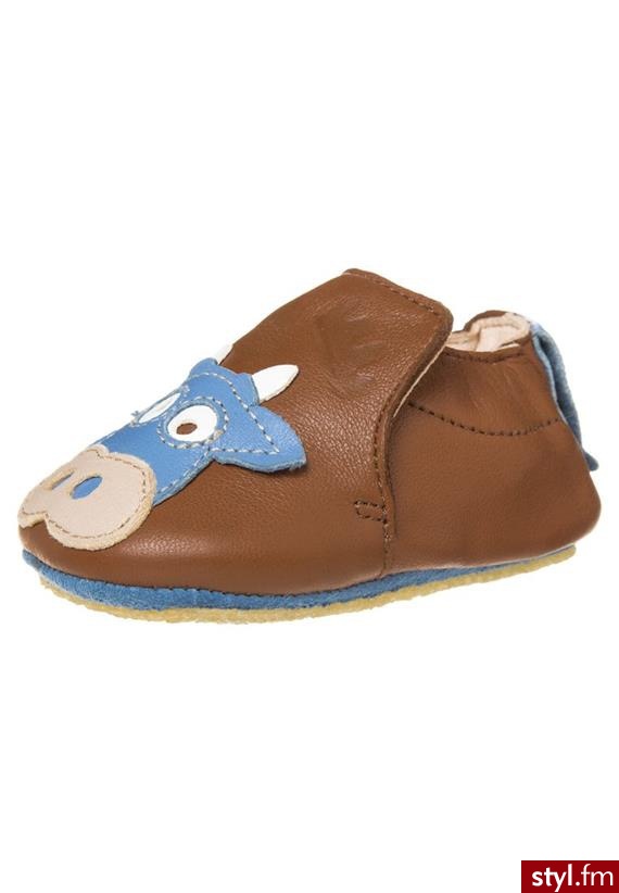 Easy Peasy VACHE Kapcie brązowy - Pozostałe Buty Moda