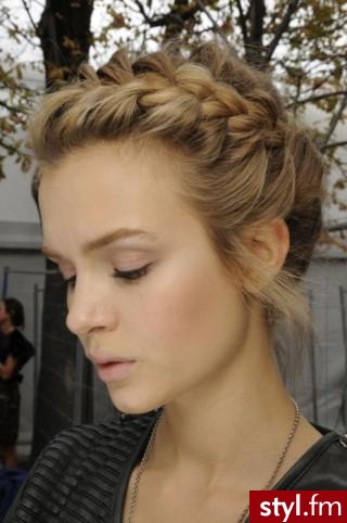 Blond Upięcie Proste Na co dzień Długie Fryzury
