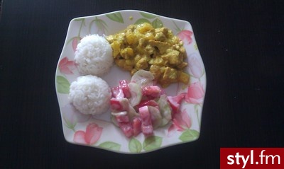 Dietetyczny kurczak curry - Kuchnia