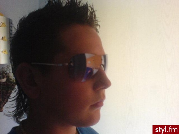 ... - Irokez damski Proste Na co dzień Średnie Fryzury