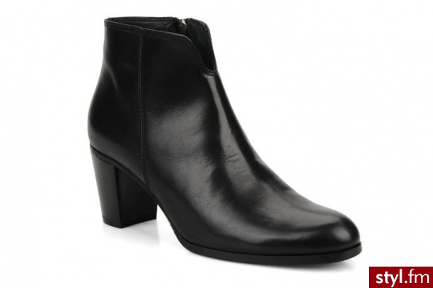 Perlato PÓŁBUTY I BOTKI CRALOUA BY (CZARNY) (Czarny) - Botki Buty Moda