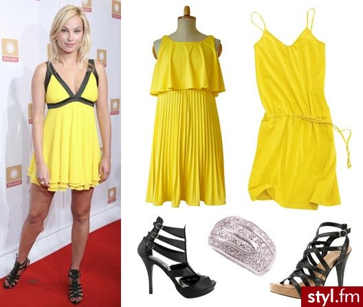 Sukienka bez ramiączek: 46zł, www.pakamera.pl;
Sukienka z ramiączkami: 59zł, www.neckermann.com.pl;
Buty z lewej: 89zł, www.bucikowo.pl;
Srebrny pierścionek: 139zł, www.3skarby.pl;
Buty Bronx: 275zł, www.butyk.pl. - Pozostałe Ciuchy Moda