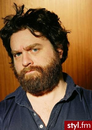 Zach Galifianakis - Średnie Męskie Fryzury
