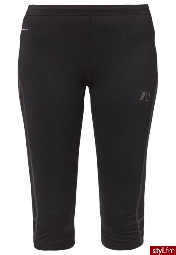 Newline BASE DRYN COMFORT Rajstopy Czarny - Leginsy Spodnie Moda