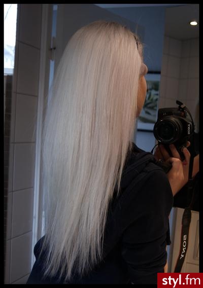 Blond Rozpuszczone Proste Na co dzień Długie Fryzury