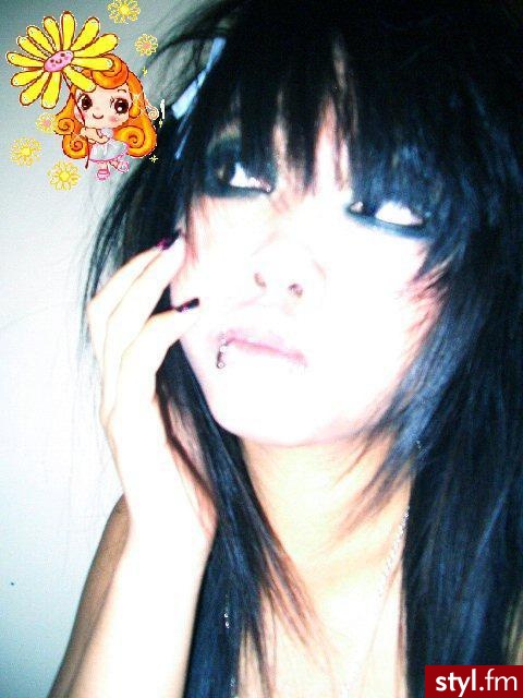 EMO Alternatywne Średnie Fryzury