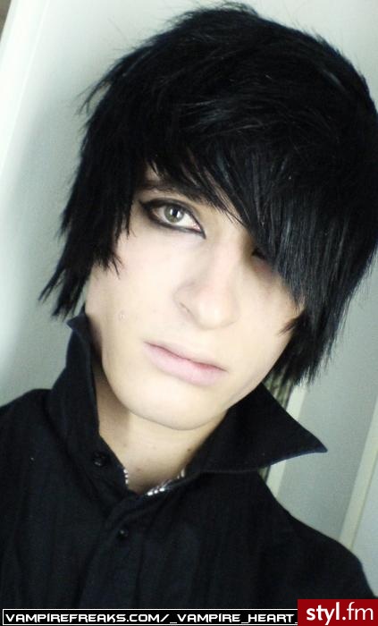 EMO Alternatywne Średnie Fryzury