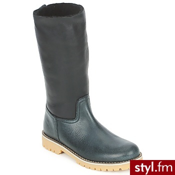 Hip BUTY MINOIA Black - Kozaki Buty Moda