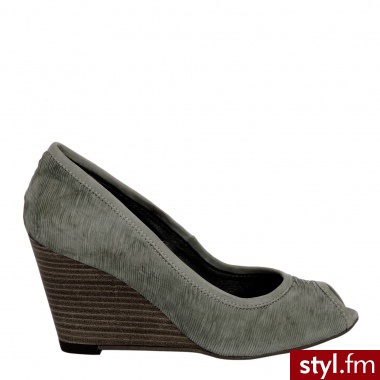 Venezia CZÓŁENKA NA KOTURNIE 41X16174J MIL - Czółenka Buty Moda