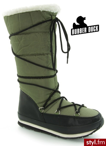 Rubber Duck ŚNIEGOWCE ARCTIC JOGGER NYLON MULTI ARMY - Kozaki Buty Moda