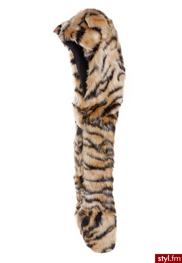 SpiritHoods TIGER HOOD Czapka brązowy TG01 - Nakrycia głowy Dodatki Moda