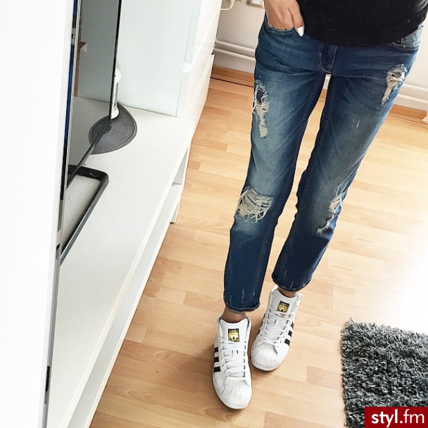 Jeansy Spodnie Moda
