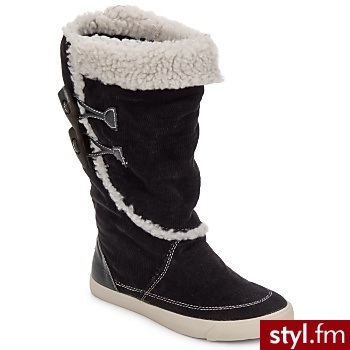 Rocket Dog BUTY TANSY Black - Kozaki Buty Moda