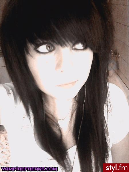 EMO Alternatywne Średnie Fryzury