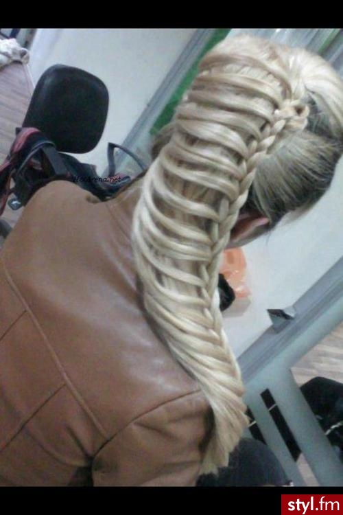 Blond Upięcie Proste Na co dzień Długie Fryzury