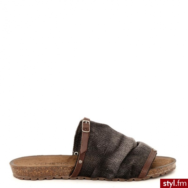 Venezia  Klapki- Japonki 2781 Bal Nero - Klapki Buty Moda