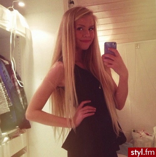 Blond Rozpuszczone Proste Na co dzień Długie Fryzury