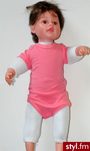 body różowe 67cm (6m-cy) krótki rękaw (BKR02) - Body Bielizna Moda
