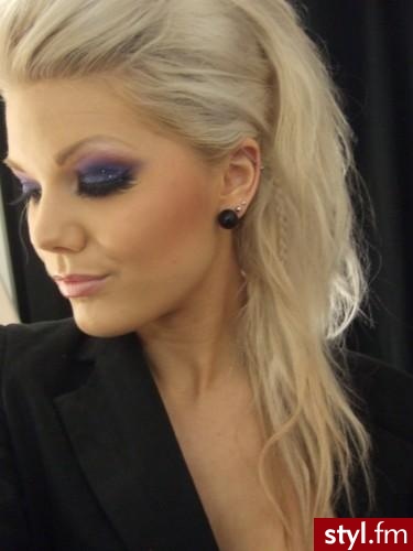 Make up violet - Makijaże