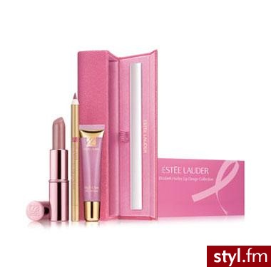 Estee Lauder wpadła na genialny pomysł - chce przeznaczyć 500 tys. dolarów na kampanię walki z rakiem. Pomoże jej w tym sprzedaż kosmetyków specjalnie wybranych przez Liz Hurley - w pudełeczku z lusterkiem znajdzie się pomadka, błyszczyk i kredka. $22. - Misz-masz