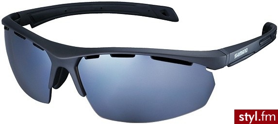 Shimano Okulary S40X Czarne Czarny 2 Pary Szkieł - Okulary Dodatki Moda