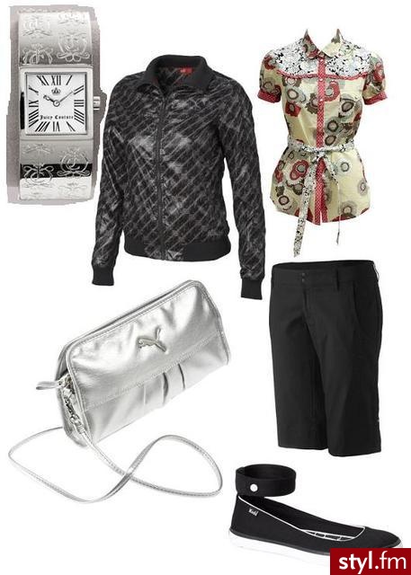 koszulka - Replay
bermudy - Puma
bluza - Puma
buty - Keds
torebeczka - Puma
zegarek - Juicy Couture - Styler