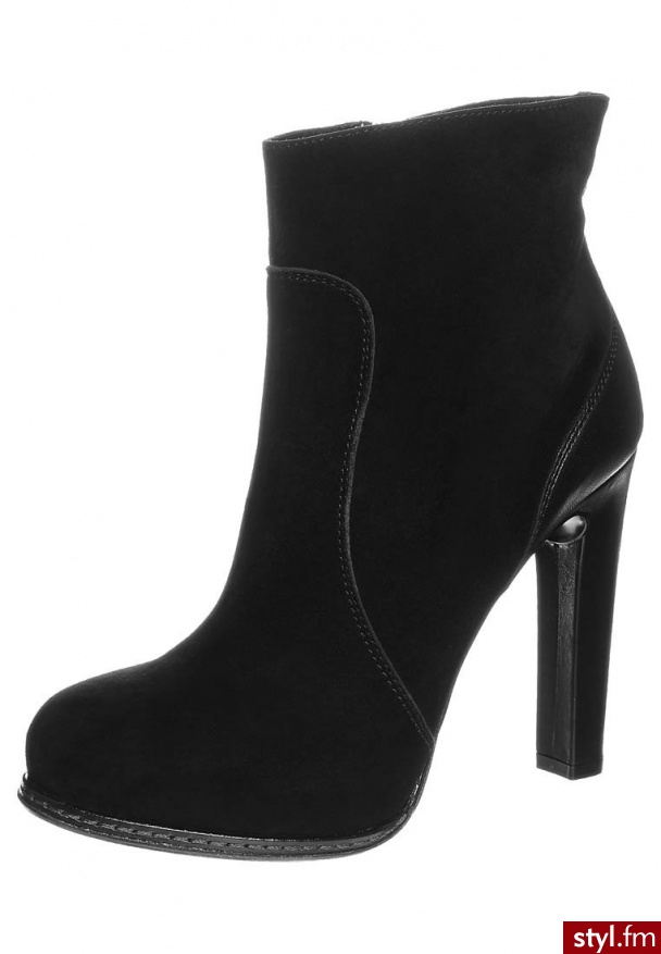 Mai Piu Senza Botki na platformie czarny (274350) - Botki Buty Moda