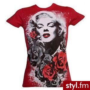 marilyn monroe t-shirt - Pozostałe Ciuchy Moda