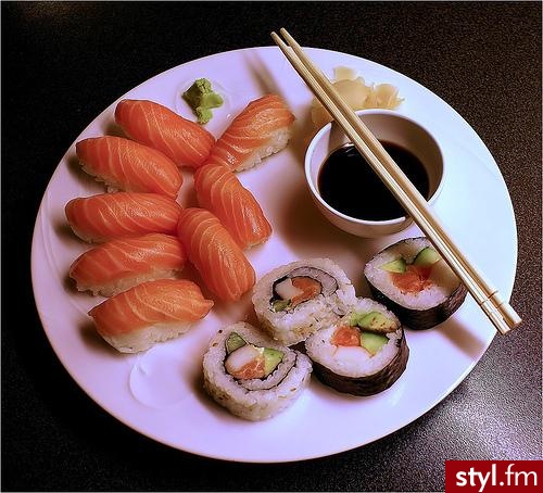Sushi.
Lubicie ?
Bo ja bardzo. - Misz-masz