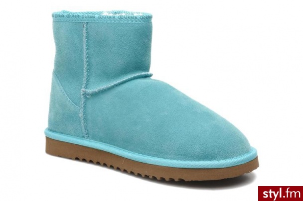 Ukala PÓŁBUTY I BOTKI G2 TOILE W BY UKALA (Niebieski) - Botki Buty Moda