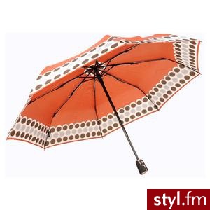 DOPPLER PARASOL MAGIC FIBER GRAPHICS POMARAŃCZOWY (7441465GR15A 01) - Parasole Dodatki Moda
