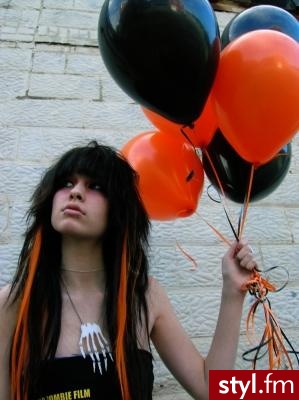 EMO Alternatywne Średnie Fryzury