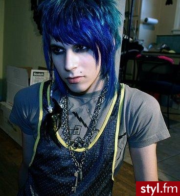 EMO Alternatywne Średnie Fryzury