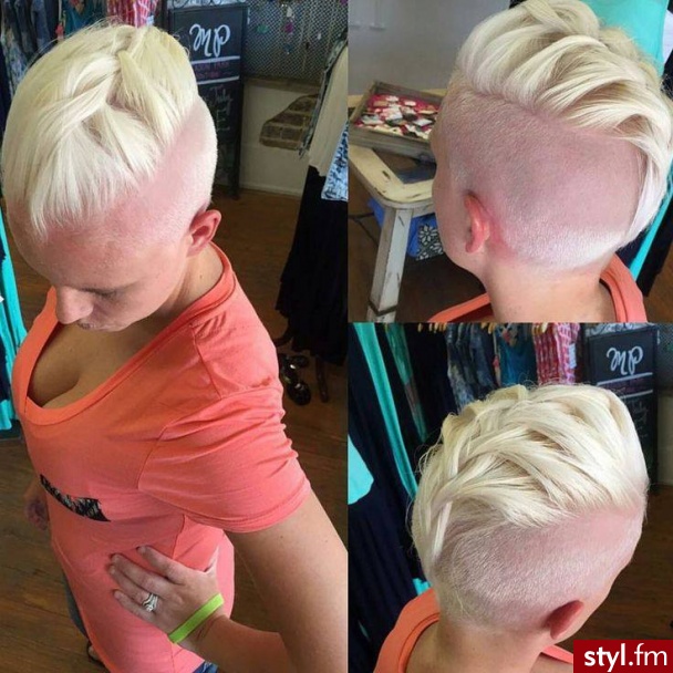 Blond Warkocze Proste Na co dzień Średnie Fryzury